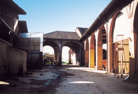 Veduta della cascina.