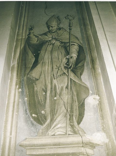 Nella chiesa di San Gregorio: San Gregorio Magno, Papa.